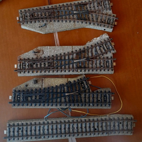 Marklin lot with rails and Lima 208066 train