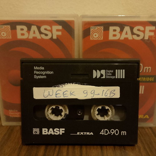 BASF 4D DDS IIII Tapes used, pack of 10