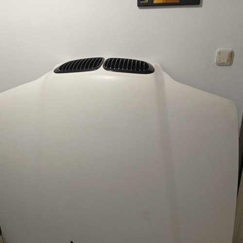 BMW E36 sedan hood and grille used