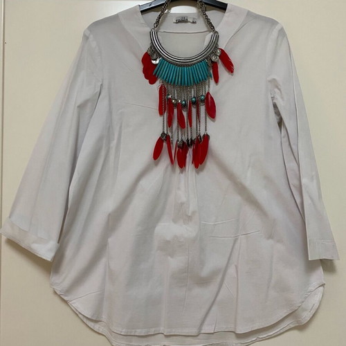 Milla shirt new, white, size M