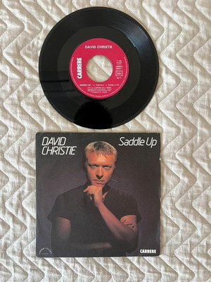 David Christie Saddle Up 7" 45rpm vinyl single used