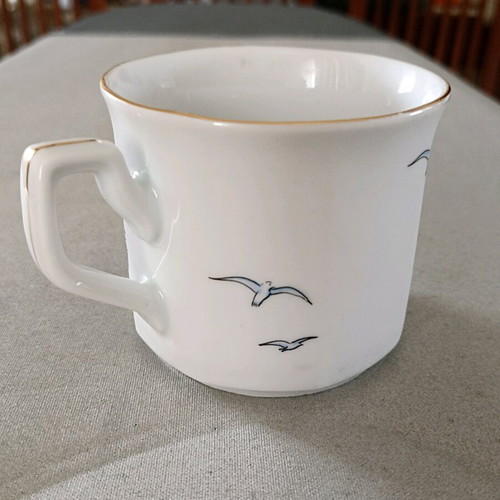 Thasos Crown Regent porcelain cup new with saucer