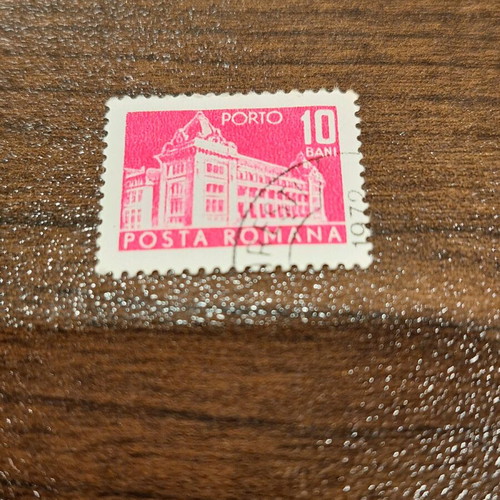 Stamps used, pack of 10 from 1960s-1970s