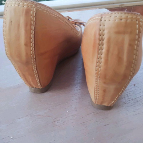Tampa ballerina shoes size 37 like new, soft leather, low heel