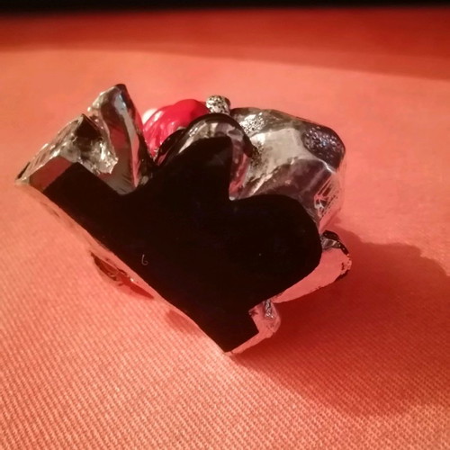 Silver-plated Santa Claus in excellent condition
