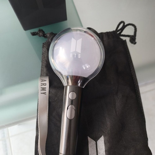 BTS Lightstick Army Bomb new with wrist strap and protective case