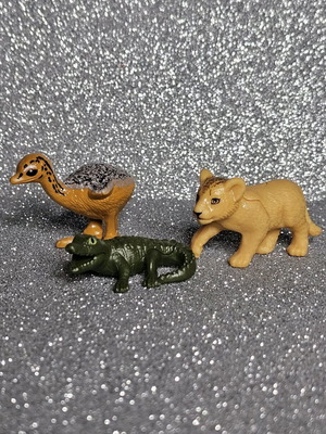 Kinder Natoons 2025 Baby Animals set 3 figures without leaflet new