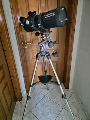 Τηλεσκόπιο Celestron Astromaster 114EQ 114/1000 σαν καινούργιο