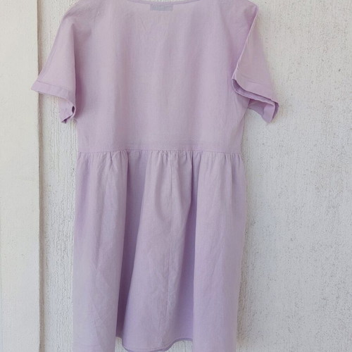 Shein lilac cotton babydoll dress, large