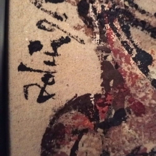 Georges Ebrin Adingra Αυθεντικός Πίνακας 65x50 εκ. σαν καινούργιο