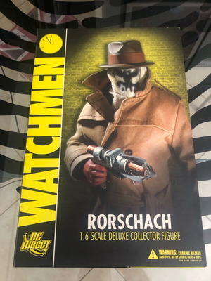 Watchmen Rorschach deluxe collector figure 13 inches new