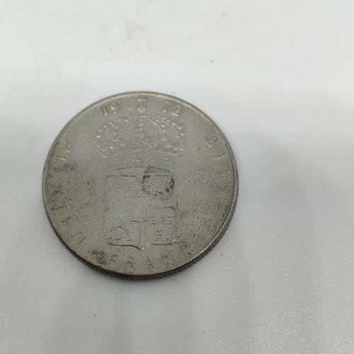 1 Krona 1972 coin replica like new