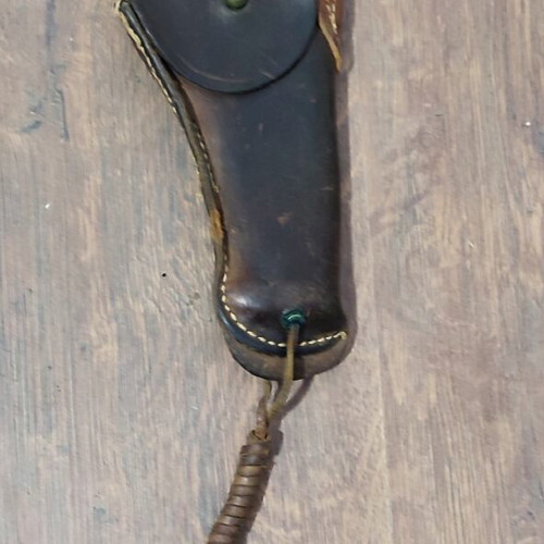 Leather holster used, old