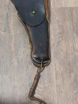 Leather holster used, old