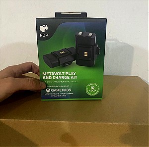 PDP Play & Charge Kit για Xbox One / Xbox Series σε Μαύρο χρώμα Σφραγισμένο