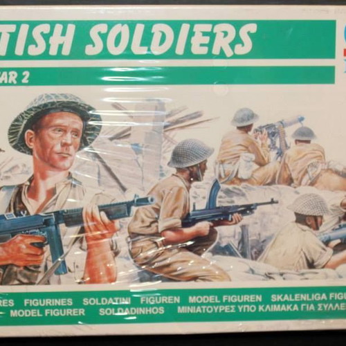 Ertl Esci British Soldiers 50 figures scale 1:72 new