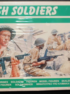 Ertl Esci British Soldiers 50 στρατιωτάκια κλίμακα 1:72 καινούργιο