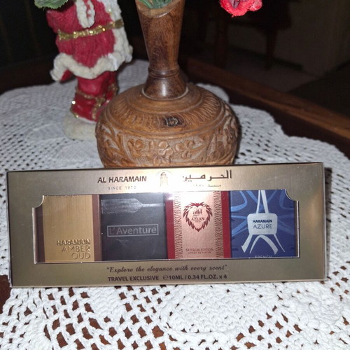 Al Haramain set of 4 Arabic perfumes 10ml new