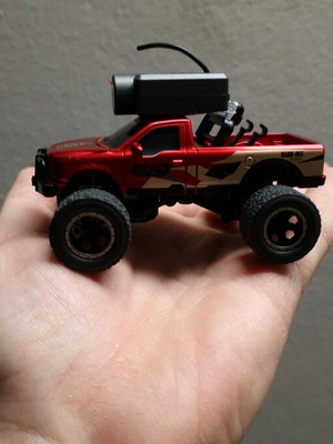 Mini FPV RC Car 1:64 like new, off road with detachable camera