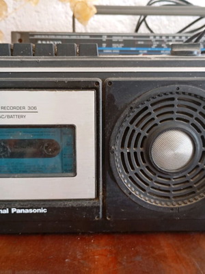 National Panasonic RQ-306SD φορητό κασετόφωνο, κλασικό 70s, Ιαπωνία