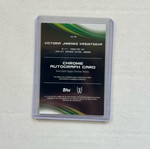 Κάρτα 2025 Topps Chrome Tennis Victoria Jimenez Kasintseva Geometric αυτόγραφο καινούργιο