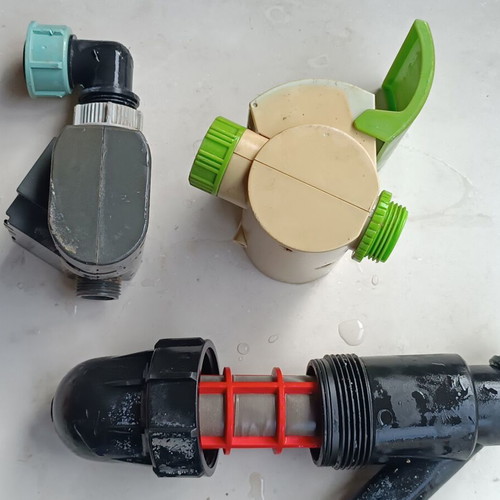 Garden irrigation system parts used, complete set