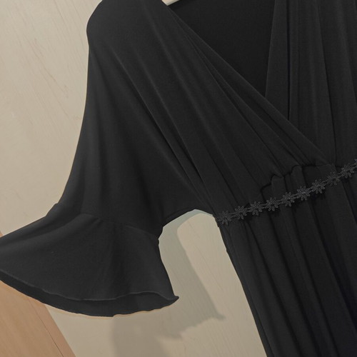 Maxi dress plus size black like new