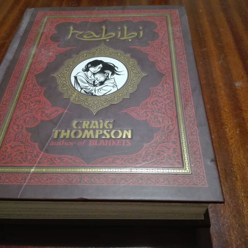 Habibi graphic novel used by Craig Thompson, English