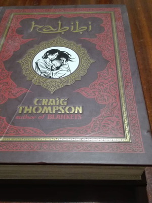 Habibi graphic novel used by Craig Thompson, English