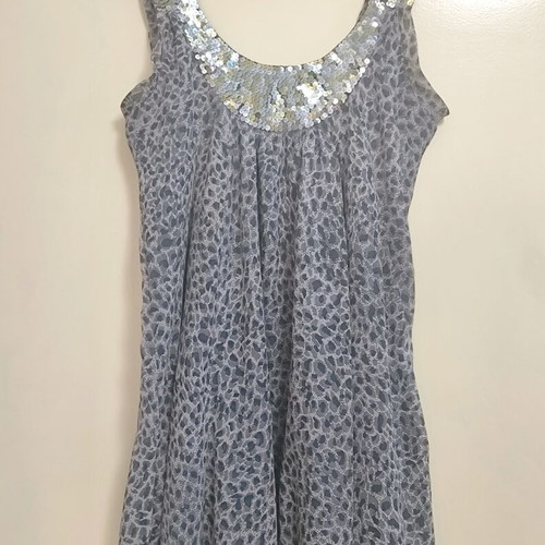 Summer dress like new, grey, size L