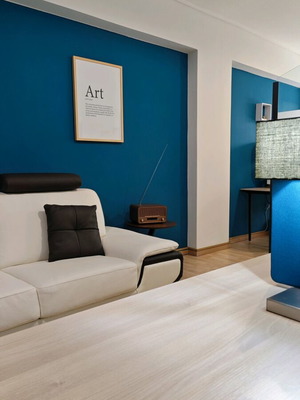 Ιταλικός δερμάτινος καναπές 2.40μ σαν καινούργιος από Giacobbe Salotti