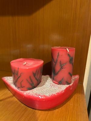 Carved candles new