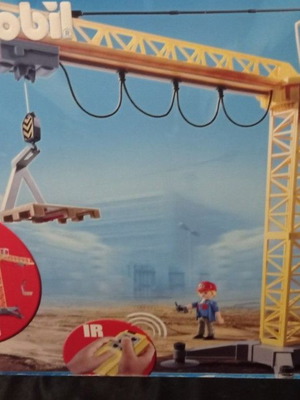 Playmobil City Action 5466 remote control crane new sealed