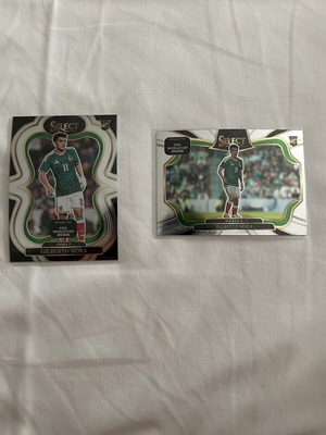 Gilberto Mora FIFA World Cup 2026 Select soccer cards, set of 2