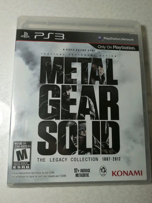 Metal Gear Solid Legacy Collection PS3 new, US region