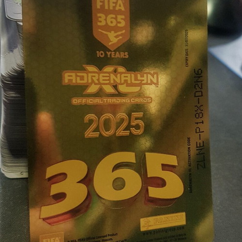 Harry Kane Golden Baller 2025 Panini Adrenalyn XL FIFA 365 like new