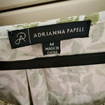 Adrianna Papell floral blouse size M like new