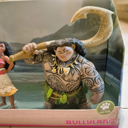 Vaiana Moana Bullyland Disney figure set like new