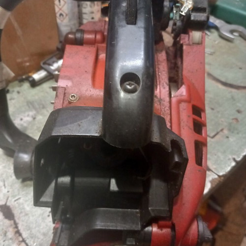 Pruning chainsaw used for spare parts