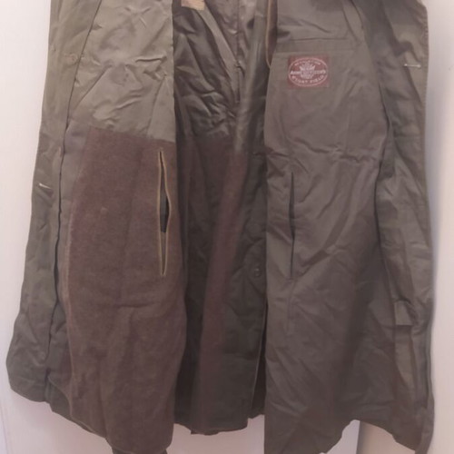 U.S. Army Officer's Coat with Removable Lining like new, olive color