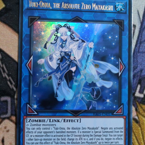 Yuki-Onna The Absolute Zero Mayakashi Link Card like new