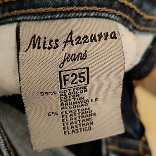 Low-rise jeans like new, size XS, blue