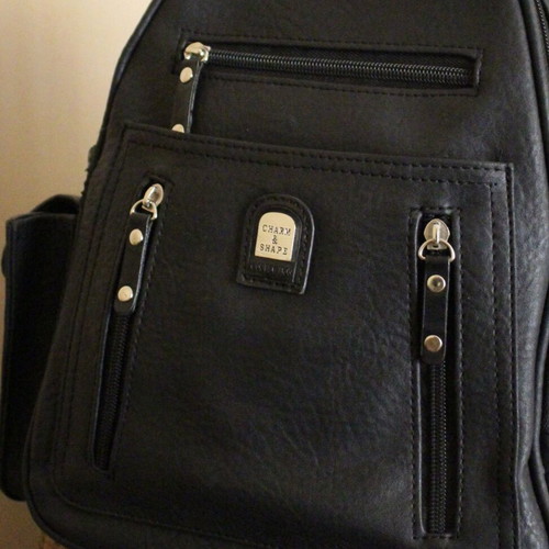Charm&Shape backpack like new, black