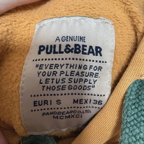 Φούτερ Pull & Bear Μουσταρδί Μέγεθος Small Σαν Καινούργιο