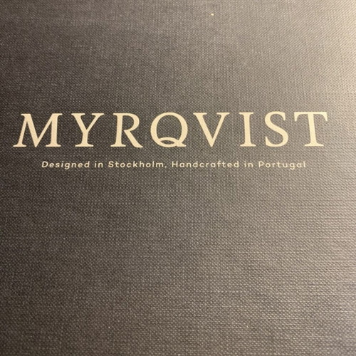 Myrqvist Solvik leather sandals black size 41 like new