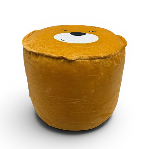 Children's pouf with bear design new