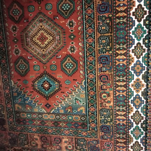 Egyptian Rug 2x3 Synthetic Yarn Antistatic With Rich Design