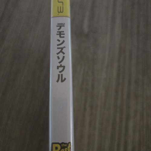 Demon's Souls Japanese Version PlayStation 3 game factory sealed