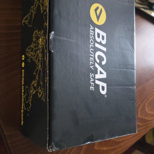Bicap Laser Low S3 safety shoes new, size 38, black