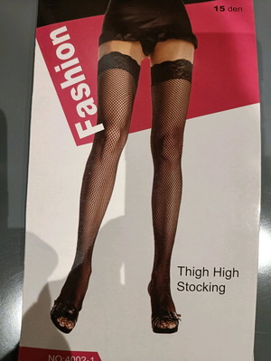 Fishnet socks new 15 den black